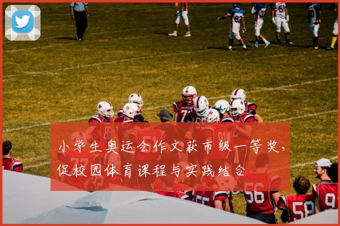 小学生奥运会作文获市级一等奖,促校园体育课程与实践结合