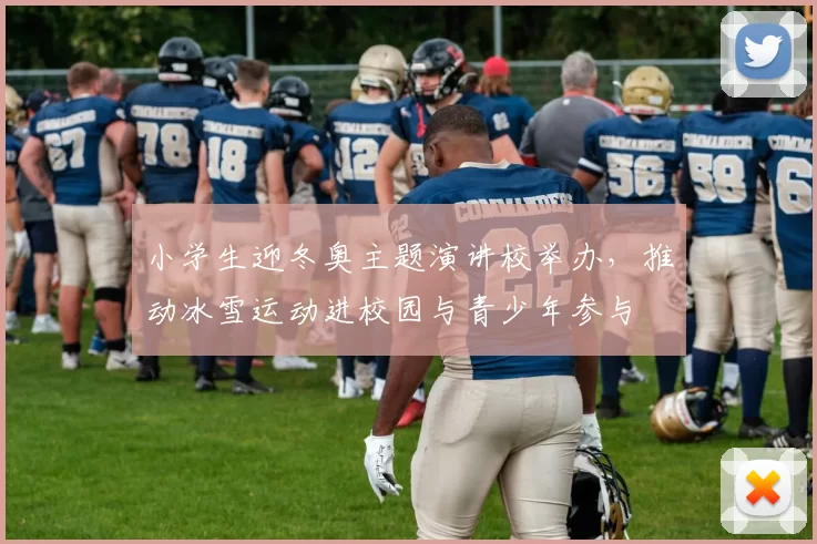 小学生迎冬奥主题演讲校举办，推动冰雪运动进校园与青少年参与